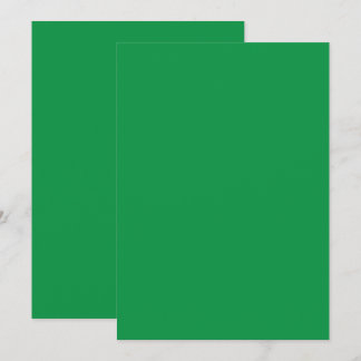 Tarjeta De Agradecimiento Diseño con fondo verde y borde blanco