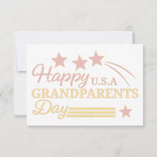 Tarjeta De Agradecimiento Diseño de la insignia vintage del Día de la Abuela