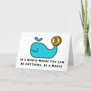 Tarjeta De Agradecimiento Diseño de Personalizado de inversor criptográfico 