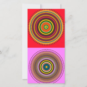 Tarjeta De Agradecimiento Diseño espiral