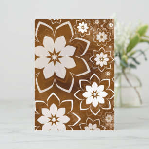 Tarjeta De Agradecimiento Diseño floral 13