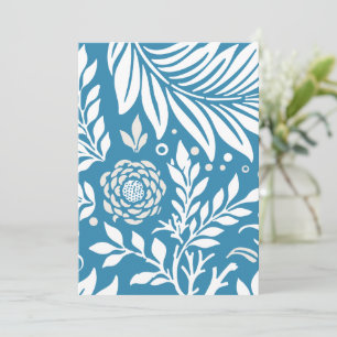 Tarjeta De Agradecimiento Diseño floral 20