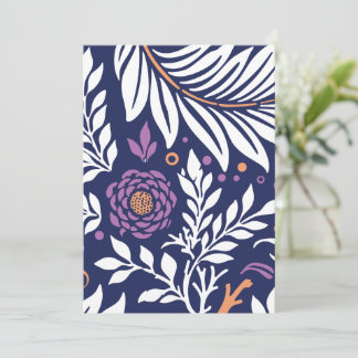 Tarjeta De Agradecimiento Diseño floral 22