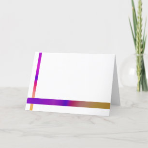 Tarjeta De Agradecimiento Diseño sencillo y colorido