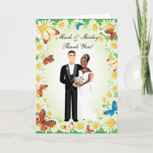 Tarjeta De Agradecimiento Diseños de Boda
