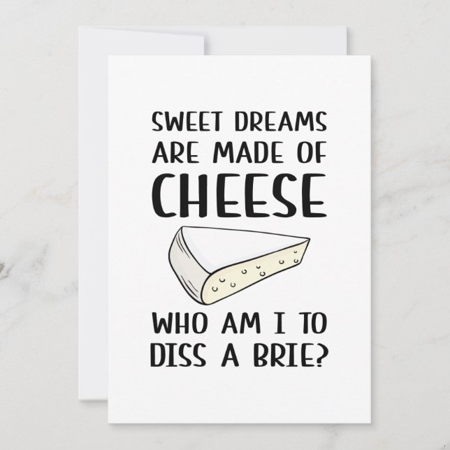 Tarjeta De Agradecimiento Diss A Brie (Anverso)