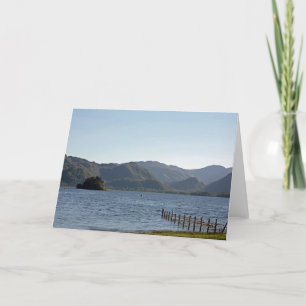 Tarjeta De Agradecimiento Distrito del Lago de Agua Derwent