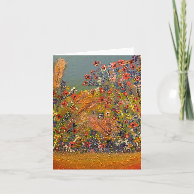 Tarjeta De Agradecimiento 'Diversidad' por DrVivDesigns Folk Card (Anverso)