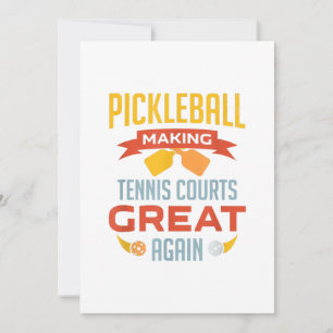 Tarjeta De Agradecimiento divertida pelota de picnic haciendo que las pistas