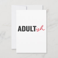 Divertido adulto gracioso infantil