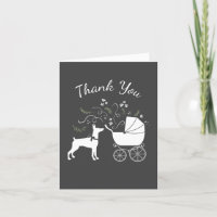 Doberman Pinscher Dog Baby Shower