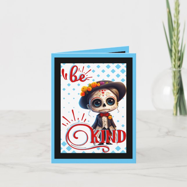 Tarjeta de agradecimiento doblada (Anverso)