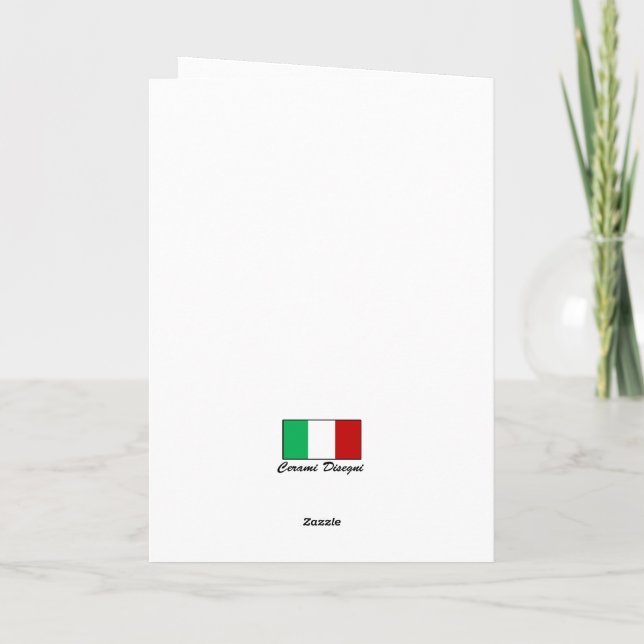 Tarjeta de agradecimiento doblada (Reverso)