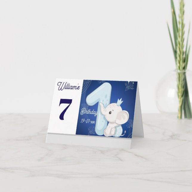 Tarjeta de agradecimiento doblada (Anverso)