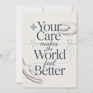 Tarjeta De Agradecimiento Doctor Thank You Card
