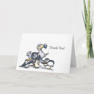 Tarjeta De Agradecimiento ¡(Dodo, Toucan, y frailecillo) gracias!