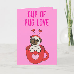 Tarjeta De Agradecimiento Doggy Puppy Regalo de perro Día de San Valentín de