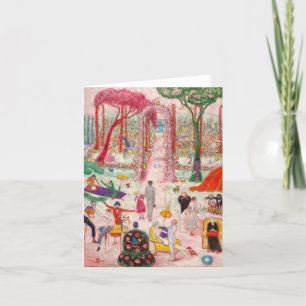 Tarjeta De Agradecimiento Domingo por la tarde en el campo