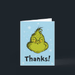 Tarjeta De Agradecimiento Dr. Seuss | Grinch Winthday Birthday Gracias<br><div class="desc">Gracias a toda tu familia y amigos por venir a la fiesta de cumpleaños de tu hijo este año con estas adorables tarjetas de agradecimiento de cumpleaños Grinch. Personalice agregando un mensaje de agradecimiento al personalizado.</div>