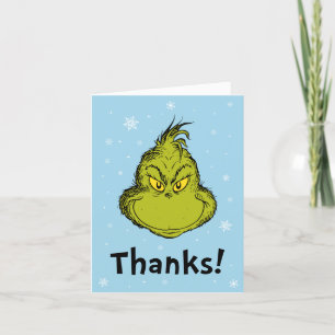 Tarjeta De Agradecimiento Dr. Seuss   Grinch Winthday Birthday Gracias