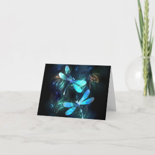 Tarjeta De Agradecimiento Dragonflies