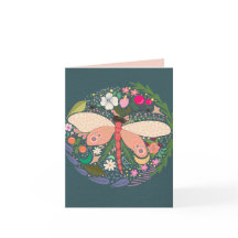 DRAGONFLY GARDEN BLANK ALL-OCCASION CARD