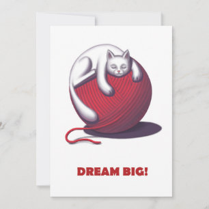 Tarjeta De Agradecimiento Dream Big