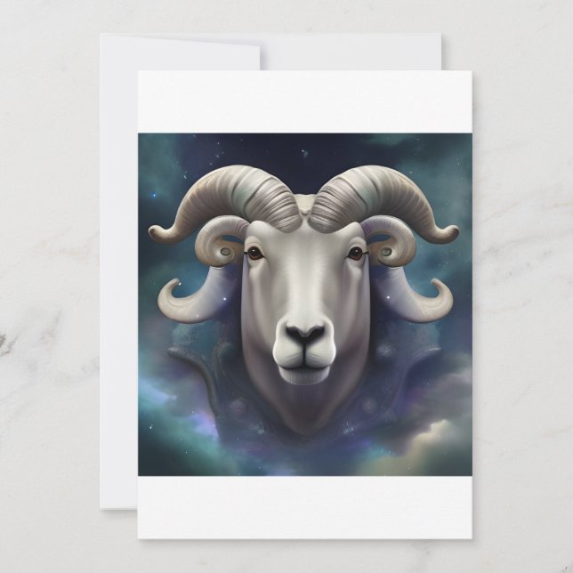 Tarjeta De Agradecimiento Dream Ram (Anverso)