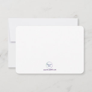 Tarjeta De Agradecimiento Dropple 001