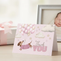 Ducha Cute y Globos Chica Baby Shower