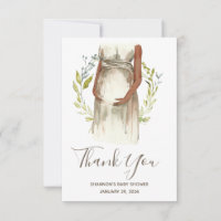 Ducha de Bebé Mujer Embarazada Acuarela