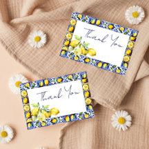 ducha de novia azulejos azules limones Amalfi Posi