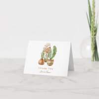 Ducha de Novia Cactus Boho Personalizada Verde Ple