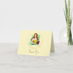 Tarjeta De Agradecimiento Ducha de Novia de Princesa a Reina