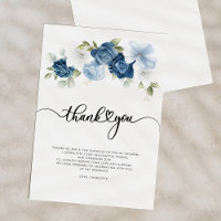 Ducha de Novia Floral Azul Polvoriento