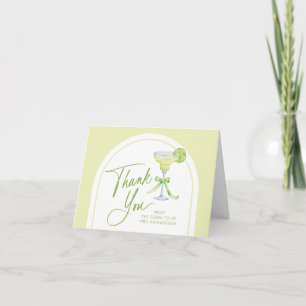 Tarjeta De Agradecimiento Ducha de Novia para Margs y Matrimonio