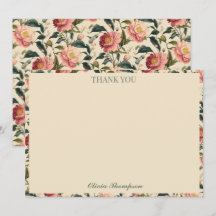 Ducha de Novia Personalizada Flor Rosa Beige Rústi