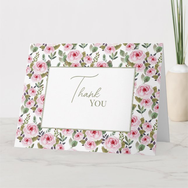 Tarjeta De Agradecimiento Ducha De Novias Gratuita. (Anverso)