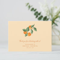 Ducha Nupcial Boho Naranjas Vintage de Verano Pers