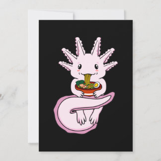 Tarjeta De Agradecimiento Dueño de mascota amante de animales kawaii comiend