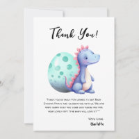 Dulce Baby Shower de Dinosaurio Pequeño Acuarela