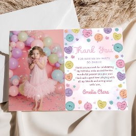 Tarjeta De Agradecimiento Dulce Cariño Cumpleaños San Valentín Foto