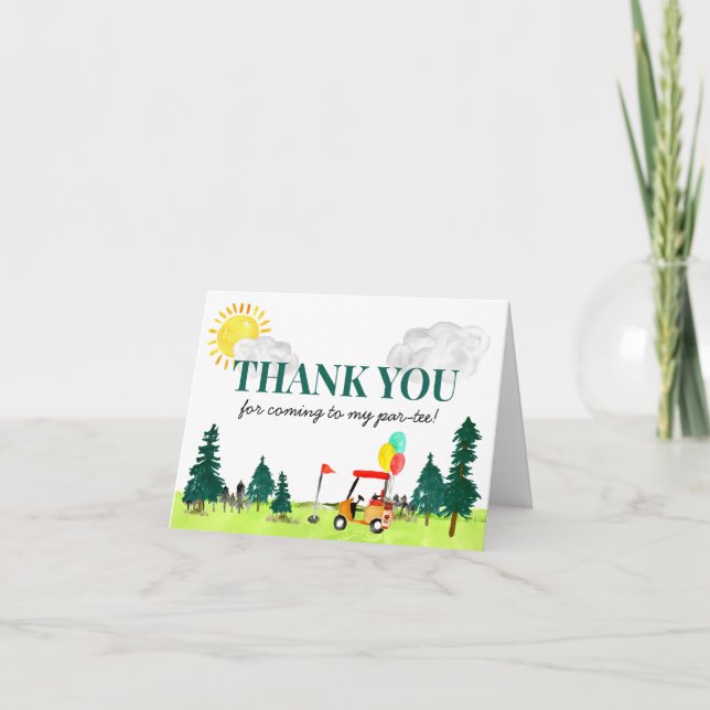 Tarjeta De Agradecimiento Dulce espectáculo de circo de carnaval Payasos Glo (Anverso)