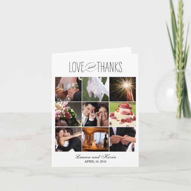 Tarjeta De Agradecimiento Dulce Recuerdos - Blanco (Anverso)