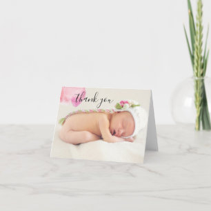 Tarjeta De Agradecimiento Dulce regalo de Recién nacido