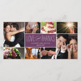 Tarjeta De Agradecimiento Dulces Recuerdos Boda Gracias Cartas De Foto