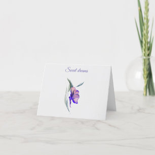 Tarjeta De Agradecimiento Dulces sueños
