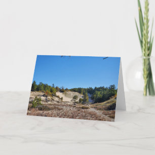 Tarjeta De Agradecimiento Duna del lago Michigan