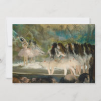 Edgar Degas - Ballet en la ópera de París