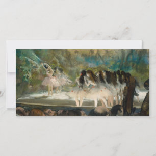 Tarjeta De Agradecimiento Edgar Degas - Ballet en la ópera de París